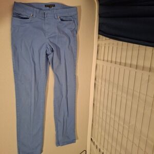 Brooks Brothers 346 Natalie Fit Women's‎ Blue Casual Pants Size 4